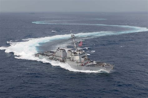 taiwan strait us navy ships